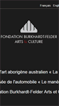 Mobile Screenshot of fondation-bf.ch